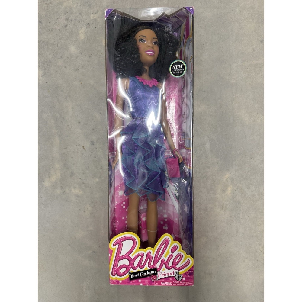 Barbie Best Fashion Friend African American 28" Doll-New In Box. Read Details.